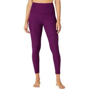 Beyond Yoga Spacedye Caught in the Midi High-Waisted purple size large